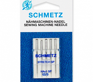 Иглы супер стретч SCHMETZ 130/705HАx1 SP №65, 5шт