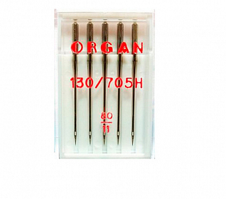 Иглы стандарт ORGAN №80, 5шт