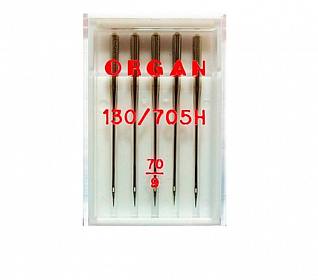Иглы стандарт ORGAN №70, 5шт