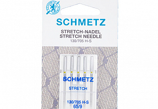 Иглы стретч SCHMETZ 130/705H-S №65, 5шт